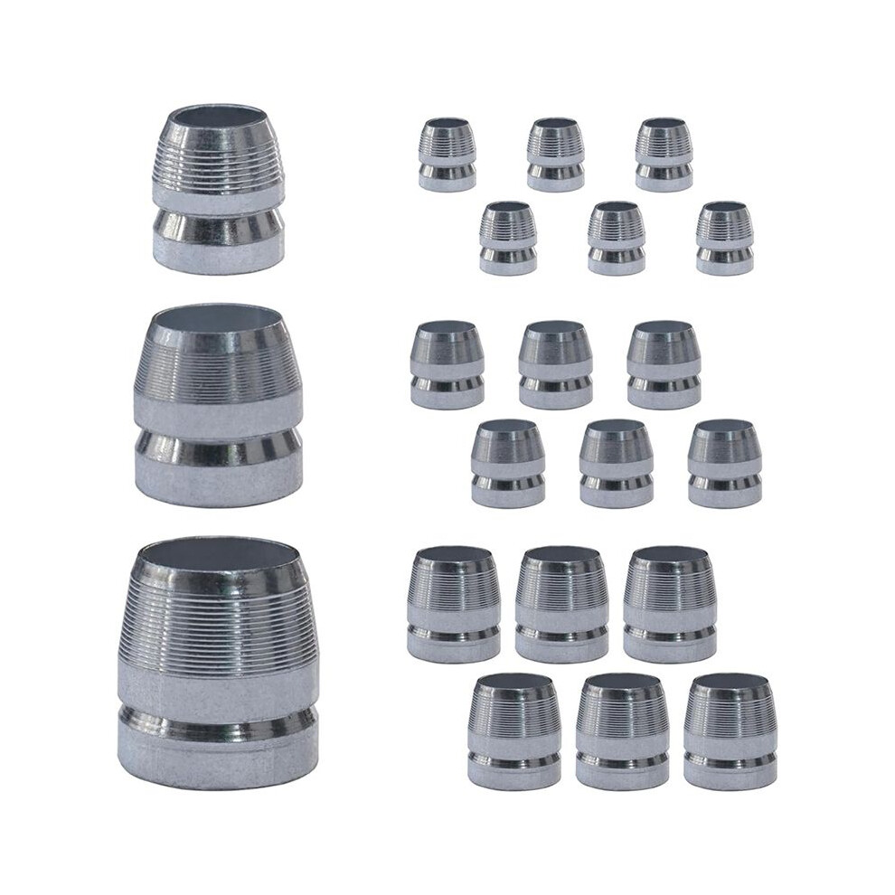 21 Pcs Round Axe-Handle Wedge Safety Handle Metal Wedge Hammer Handle Wedges Steel Wedge Kit (0.31/0.39/0.47 Inch) 4714003212556
