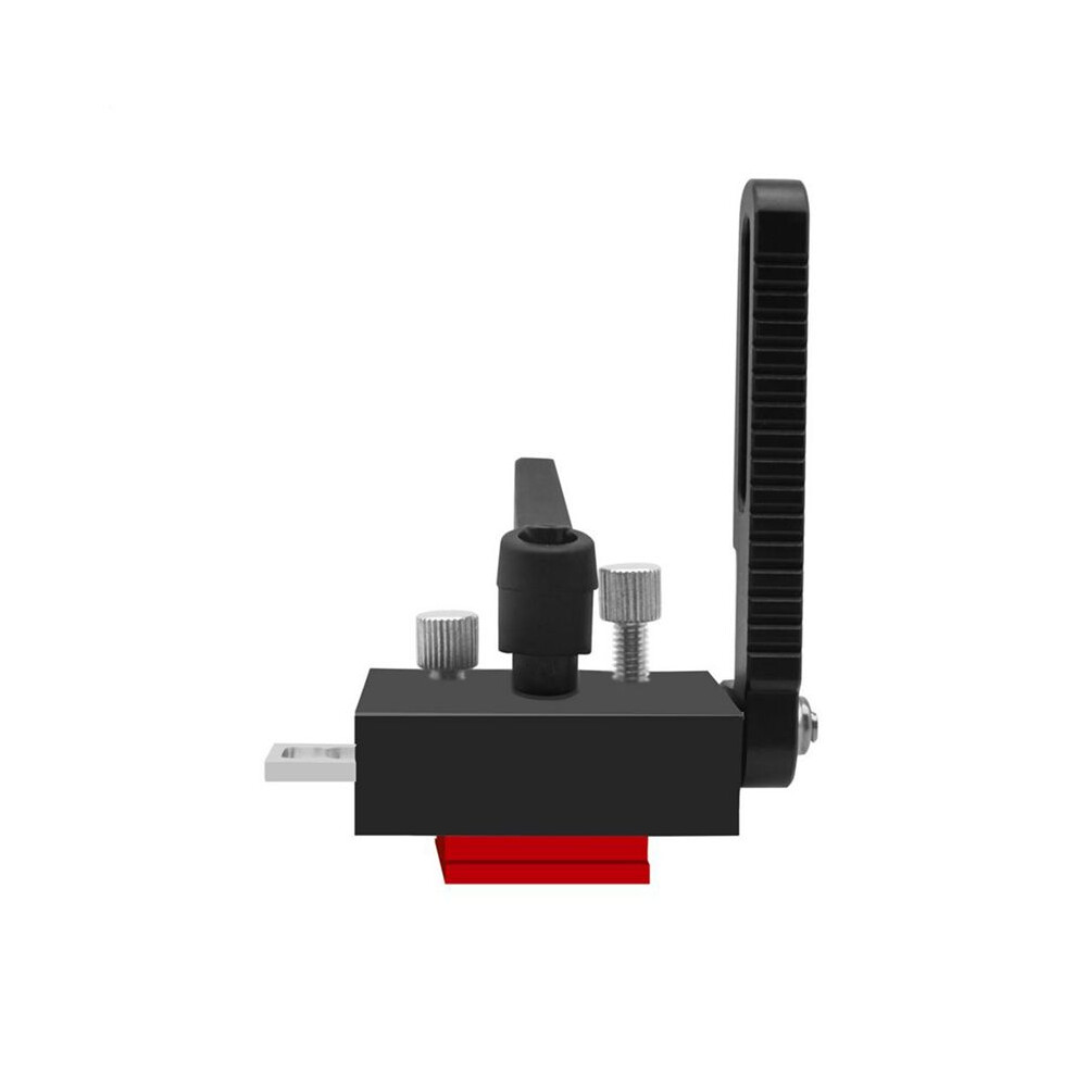 Miter T Track Stop For Woodworking Type 75 Aluminium Alloy Manual Adjustable Miter Stop Block Woodworking Limiter B 6031386989379