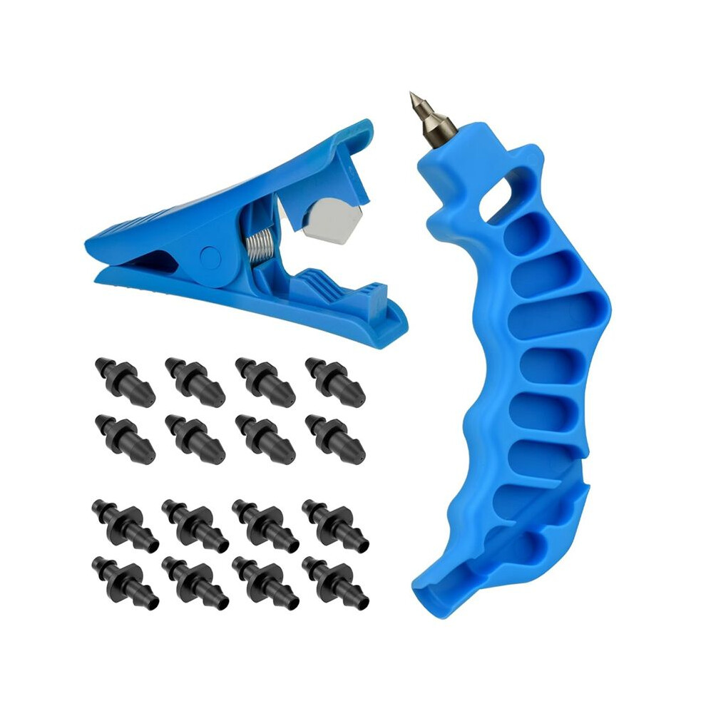 Drip Irrigation Punch Tool, 1/4 Inch Irrigation Sprinkler Hose Cutter Drip Tube Hole Punch Tool For 1/4 Inch Drip Tubing 4711824152887