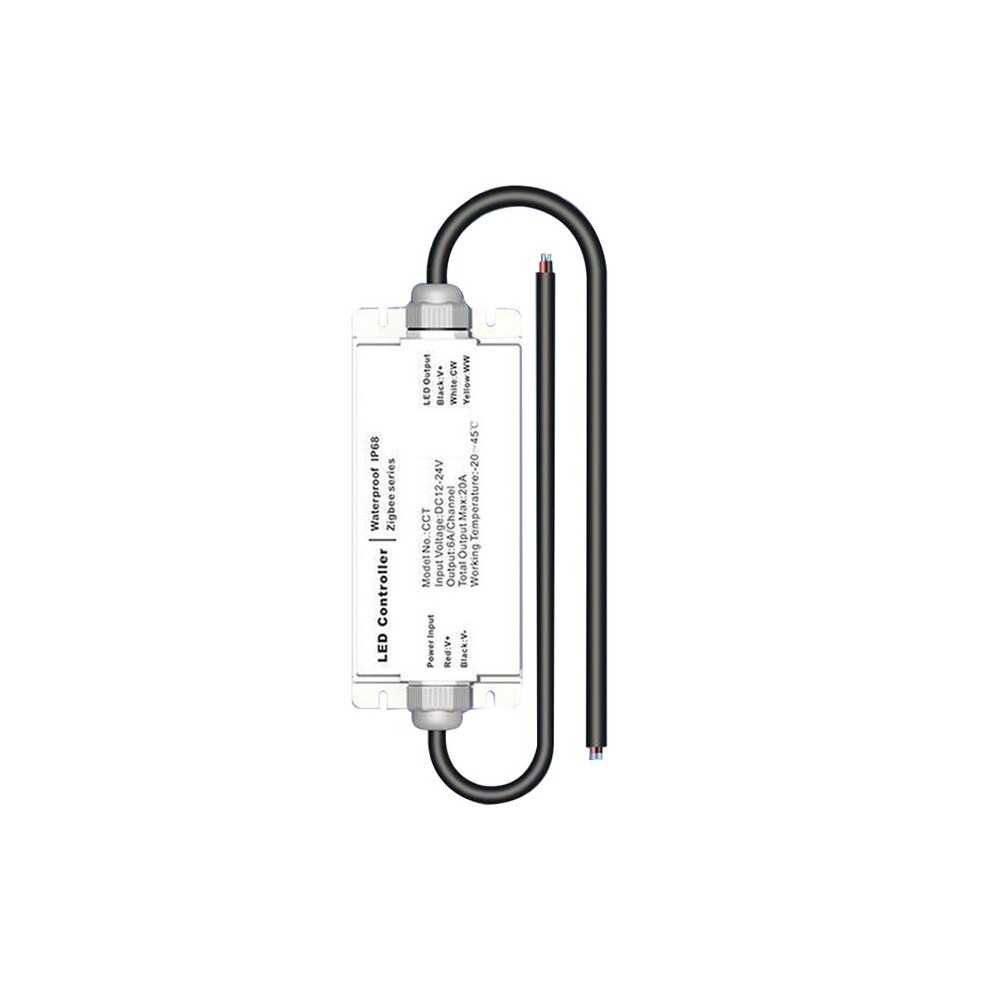 Tuya Zigbee Dc12v 24V Led Strip Waterproof Controller Ip68 Rain-Proof Zigbee Tuya Voice Remote Control Cct 4713492630995