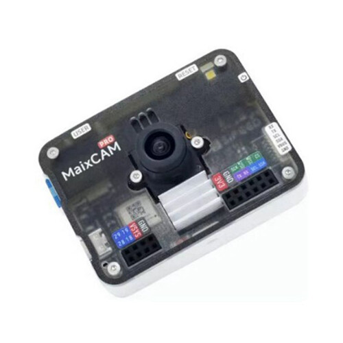 Para Sipeed MaixCAM Pro AI Camera Kit NPU SG2002 RISC-V YOLO OpenCV WIFI6 com Tela de 2,4 Polegadas, Microfone, Alto-Falante e Bateria