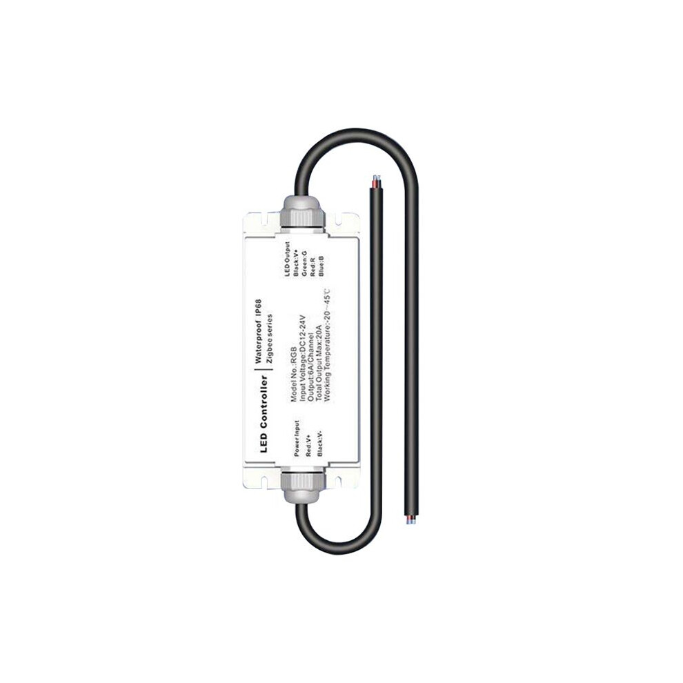Tuya Zigbee Dc12v 24V Led Strip Waterproof Controller Ip68 Rain-Proof Zigbee Tuya Voice Remote Control Rgb 6031244146203