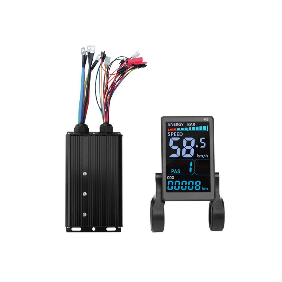 Electric Scooter 36V 48V 80A Controller M5 Color Lcd Display For 5000W Ebike 4712536797793