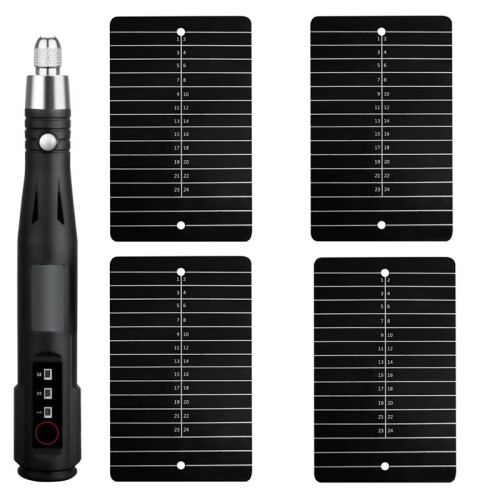 Electric Four Plate Engraving Set - Fire, Corrosion, and Rust All Software and Hardware Wallets