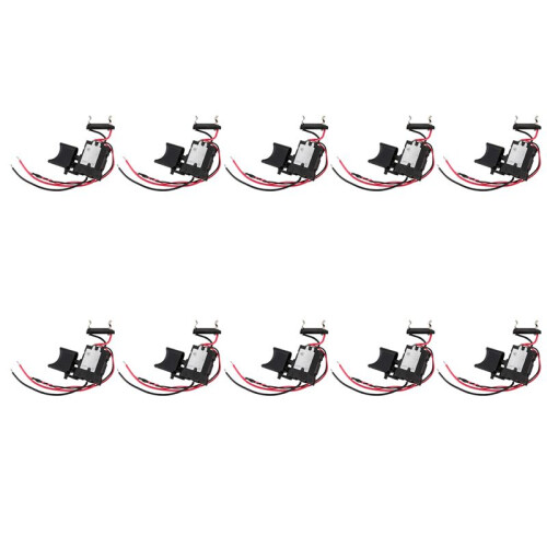 10X 7.2 V - 24 V Lithium Battery Cordless Drill  Speed Control Trigger  with Small Light