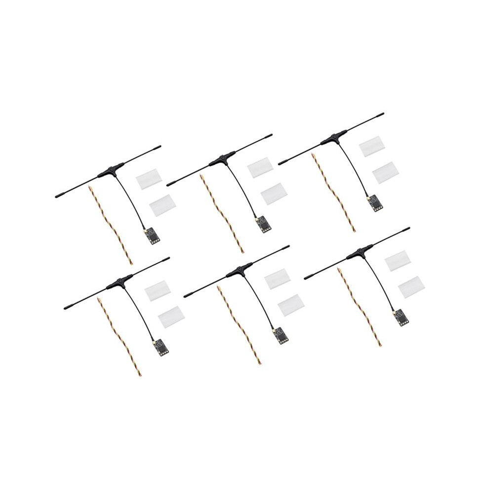 6Pcs Elrs 915Mhz Rx Receiver Expresslrs Long Range Receiver For Rc Fpv Long Range Racing Drone Quadcopter 4712893041539