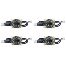 4PCS OV9732 Camera Module 1MP 1280x720 30fps USB Free Driver Manual Focus with 1 Meter Cable for WinXP/7/8/10