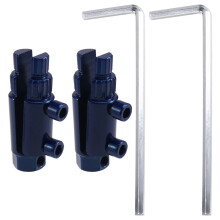 2Set Broken Pipe Thread Extractor for 1/2-3/4-1inch DN15/20/25 Pipes Thread Removal Tool for Broken Threads