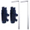 2Set Broken Pipe Thread Extractor for 1/2-3/4-1inch DN15/20/25 Pipes Thread Removal Tool for Broken Threads 1