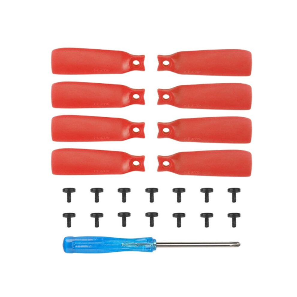For Flip Propeller 4022F Color Replacement Propeller Wing Blade Accessories,Blade Drone Camera Accessories Red 4713332071582