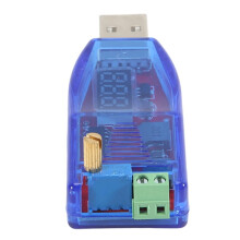 - 5V to 3.3V 9V 12V 24V USB Step / Down Power Supply Module Adjustable Boost Buck Converter Out 1.0V-24V Red