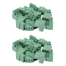 20 Stueck 5.08mm Pitch 3Pin Stecker-in Schraube Pcb Anschluss Block Steckverbinder Rechter Winkel