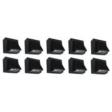 10X 5W Modern LED Wall Light Outdoor Waterproof Wall Lamp Perfect for Corridor Courtyard Gate Terrace Balcony Garden