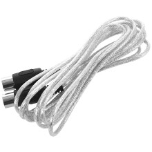 2 Pcs Newest 10Ft MIDI Extension Cable 5 Pin Plug Male to Male Connector