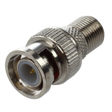 BNC Maennlich zu F Weiblich CCTV Kamera Koax Kabel Stecker (Packung mit 50)
