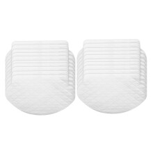 20 PièCes SéRies Chiffons de Vadrouille Jetables de Remplacement pour Deebot Ozmo 950920905 Chiffons Aspirateur Robotique