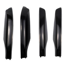 4Pcs/Set Black ABS Car Roof Rack Cover Rail End Shell Protect for  Prado FJ150 2010-2019