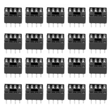 20 x 8 Pin 2.54mm Pitch IC Sockets Solder Type Adaptor