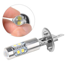 4Pcs Car Fog Lamp 100W H1 LED Headlight Bulbs 6000K 2835 SMD 10LED Super Bright Car High Low Motorcycle Headlights
