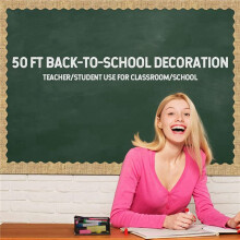 2X Border Sticker Bulletin Board Sticker, 20M for Bulletin Board Teachers/Students for Classroom/School Decoration