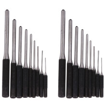 Punzón de Configuración de 18 Piezas Piezas de Punzón Redondas Juego de Pasador de Rodillo Juego