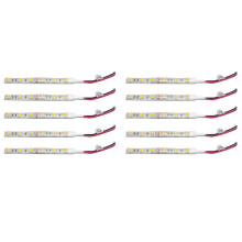 10Pcs 10cm Blanc Chaud Imperméable 5050 LED Bande Dessinée 12V Caravan Boat Car