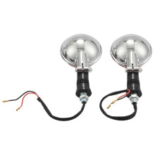 Motorcycle Amber Round Turn Signals Lights Blinker Indicator Lens for Road Star Virago V Star 85-99 8 Pack