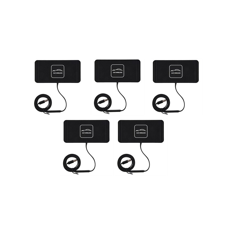 5X 5/7.5/10W C1 Car Wireless Charger Pad Fast Charging Dock Station Non-Slip Mat 4713089239921