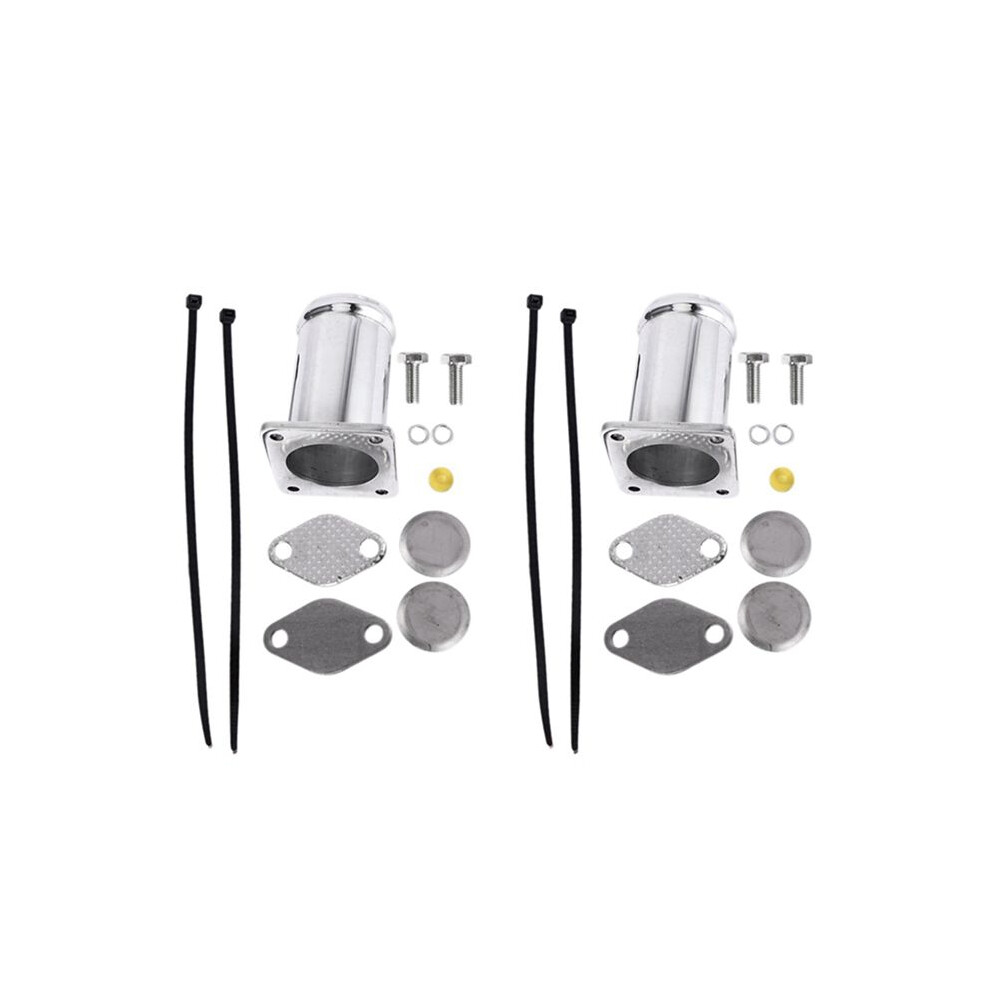 2X Aluminum Egr Removal Kit / Egr Delete Kit Blanking Bypass For E46 318D 320D 330D 330Xd 320Cd 318Td 320Td Egr07 4711424363911