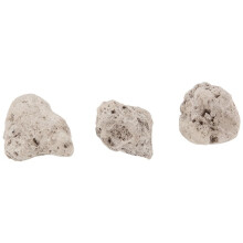 3pcs Floating Real Rocks Aquarium Water Plant fish tank Aquatic Landscape Models:S Diameter 4-5CM 3Pcs