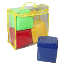 DIY Bildung Würfel Spielen, Einstecktücher, Photo Pocket Foam Stacking Blocks - Set Von 16