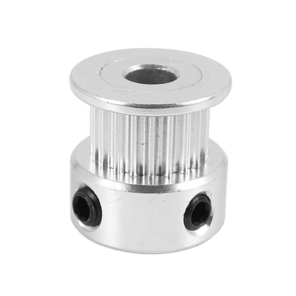 30Pcs Aluminum Gt2 Timing Belt Pulley 20 Teeth Bore 5Mm Width 6Mm And Wrench For Reprap 3D Printer Prusa I3 6032819487219