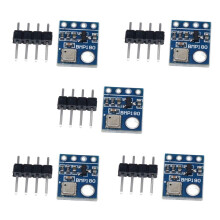 5Pcs GY-68 BMP180 Barometric Pressure Temperature Sensor Module Replace BMP085