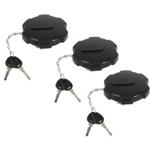 3X Car-Styling Automobili Parti Esterne Coperchio Serbatoio Carburante Tappo Benzina per Camion 20392751/04 Con Serratura Un Chiave