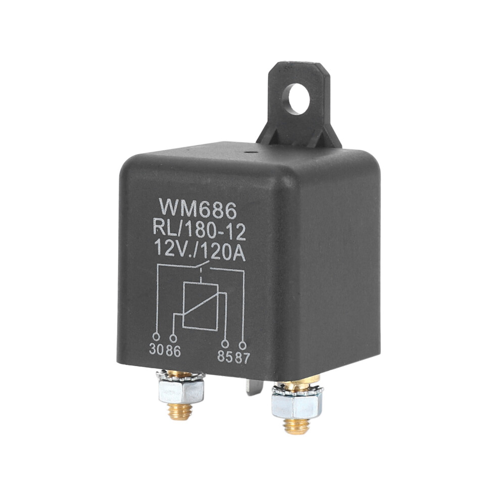 3X 12V Relay Battery Isolating Relay 12V / 120A Load For Car Trucks Car (12V / 120A) 4711414565226