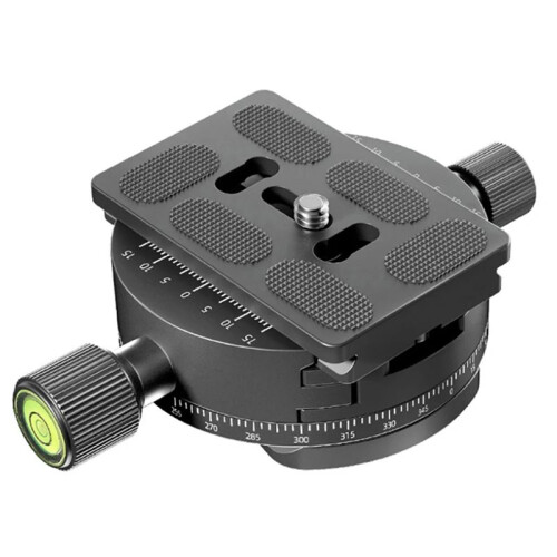 360 Panoramic Rotating Quick Release Plate Clamp Tripod  Universal DSLR Camera Photography Quick Release Base