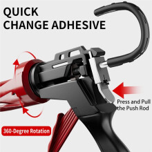 Manual Glue Gun for Ceramic Tile Seam Home Repair - 6-Bearing Applicator Caulk