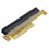 3X PCI-E Express 8X Bis 16X Extender Converter Riser-Kartenadapter Stecker Auf Buchse 4