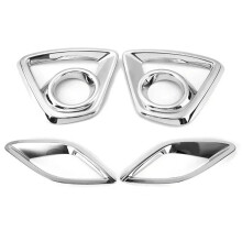 Pare-Chocs Antibrouillard Garniture Chromée pour Cx-5 Cx5 2013 2014 2015 2016 Voiture Feux Arrière Abat-Jour Cadre Revêtement D'Habillage