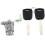 Drivers Door Lock Cylinder with 2 Keys 72185-S9V-A21 for   2003 - 2008 1