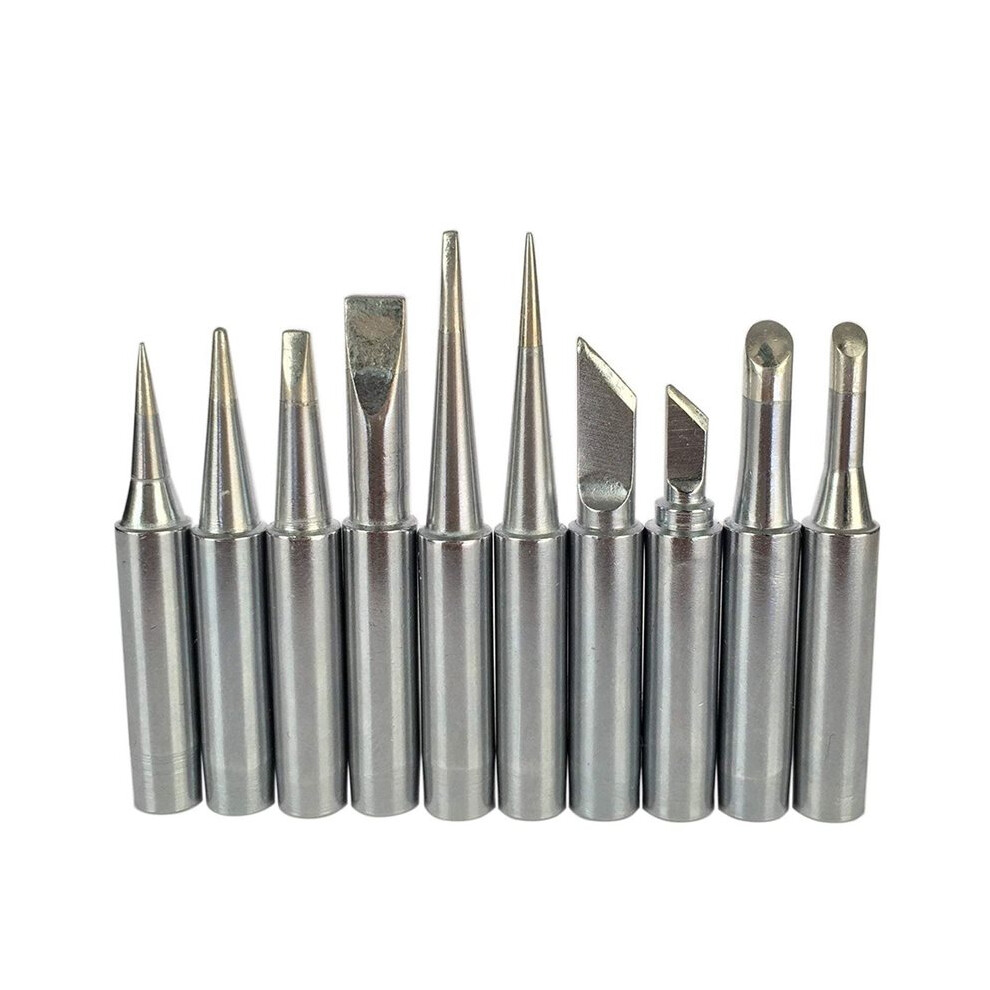10Pcs 900M Soldering Iron Tips For Hakko 936/937/907 Atten Quick Aoyue Yihua Soldering Station Replacement Tips 6033286433266