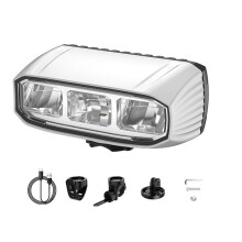 Barra de Luz LED para Bicicleta, Recargable, Universal, para Bicicleta de Montaña o Carretera, Color .