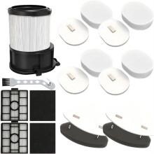 Replacement Brush and Filter Kit for PowerDetect IP3251EUT, IP3225EUT, IP3251C,IP3252,Accessory Brush,HEPA Filters