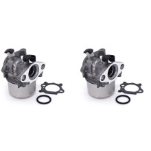2X for Briggs & Stratton Carburetor 799866 790845 799871 796707 794304 for Toro  Engine for JD Lawn Mower