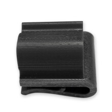 100PCS Solar Photovoltaic Panel Wire Clips Intersect PV Cable Clamp for Solar Frame Bracket Black