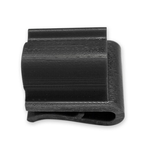 100PCS Solar Photovoltaic Panel Wire Clips Intersect PV Cable Clamp for Solar Frame Bracket Black