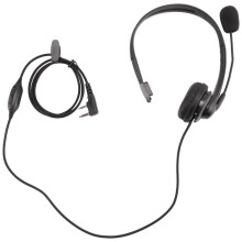 2 PIN PTT Mic Headphone Headset for  RETEVIS  UV5R 5R/888S