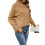 Women'S Casual Long Sleeve Sweaters Loose Knit Solid Pullover Sweater Jumper Tops  M 1