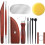 12PCS Pottery Tools Kit, Polymer Clay Tools Set for Sculpting, Air Dry Clay Tools, Ceramic Tools for Carving, Molding 1