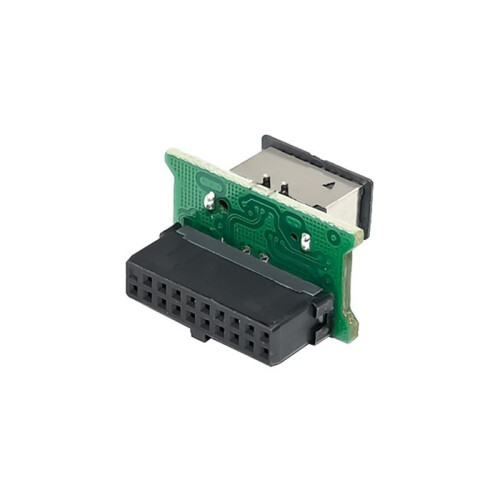 Conector Frontal USB3.0 19PIN da Placa-Mãe ST684 para Adaptador de Placa-Mãe Frontal USB 3.1 TIPO-e